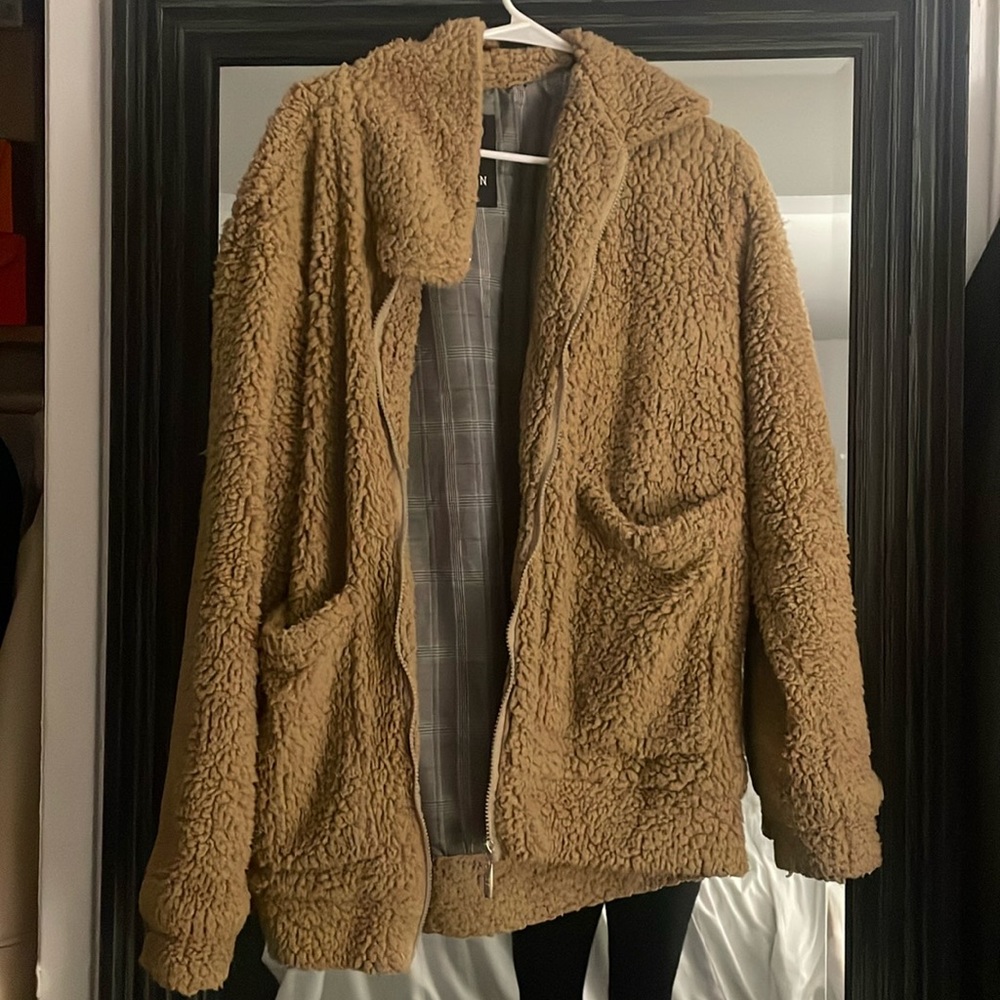 Oversized Teddy Jacket
